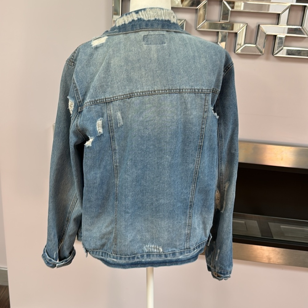Ci Sono Denim Jacket size L - Picture 3 of 6